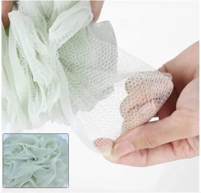 Colorful Mesh Shower Puff Bath Ball Loofahs (1 pc)